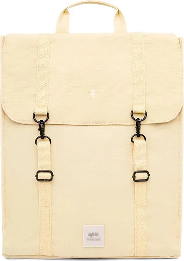 Lefrik Lefrik Handy Metal Backpack Butter Unisex - Раници и чанти Lefrik - Жълт - HandyMetal_BTR-One-size - Size: One size