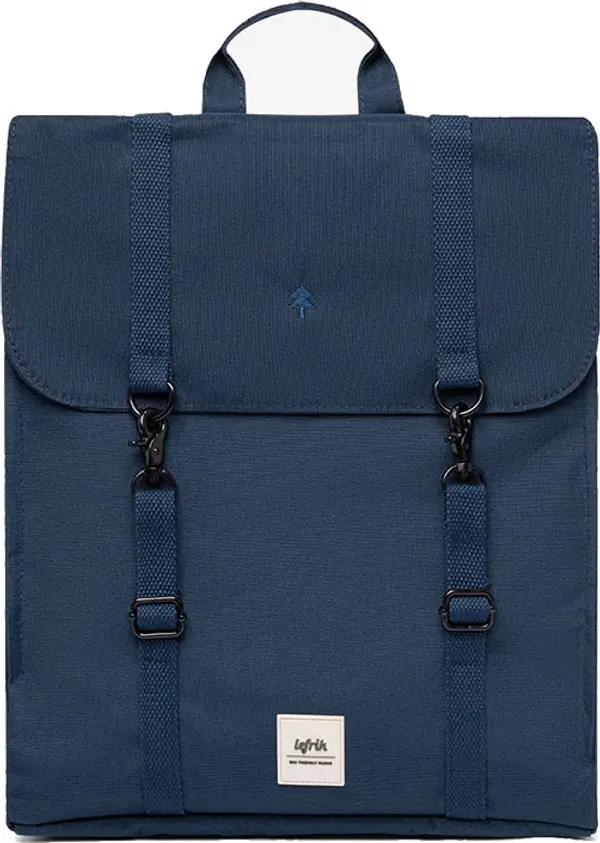 Lefrik Lefrik Handy Metal Backpack Navy Unisex - Раници и чанти Lefrik - Син - HandyMetal_NVY-One-size - Size: One size