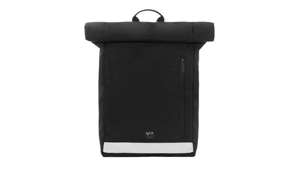 Lefrik Lefrik Roll Reflective Rucksack Black