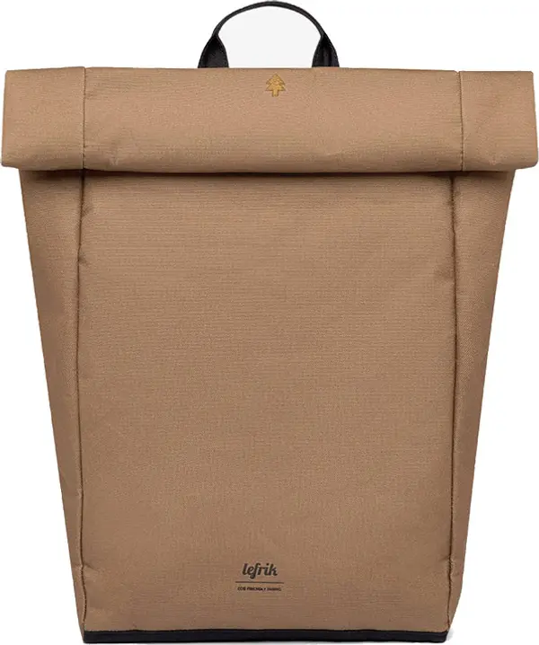 Lefrik Lefrik Roll Backpack Camel Unisex - Раници и чанти Lefrik - Кафяв - Roll_CAM-One-size - Size: One size