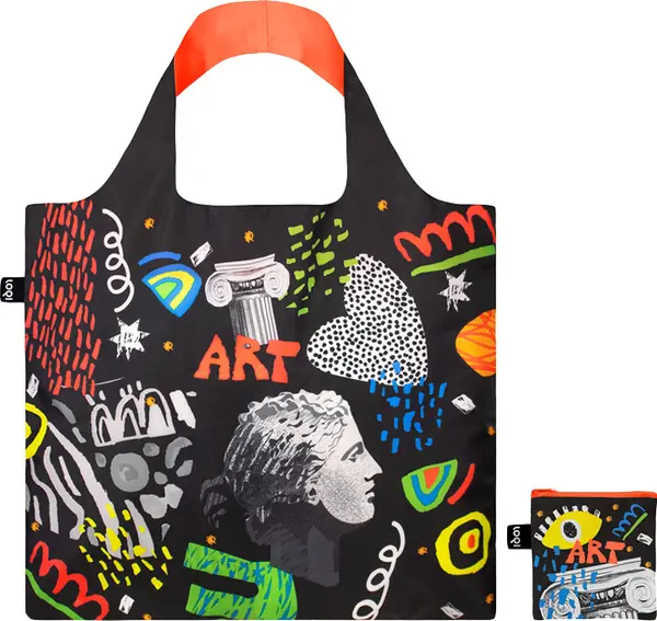 LOQI Loqi Art Recycled Bag Unisex - Раници и чанти LOQI - Черен - CL.AR-One-size - Size: One size