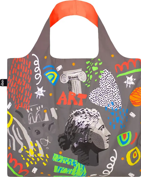 LOQI Loqi Art Reflective Bag Unisex - Раници и чанти LOQI - Сив - CL.AR.RE-One-size - Size: One size