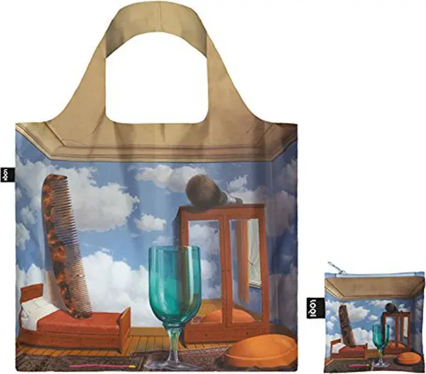LOQI Loqi Bag René Magritte  Unisex - Раници и чанти LOQI - Многоцветен - RM.PV-One-size - Size: One size