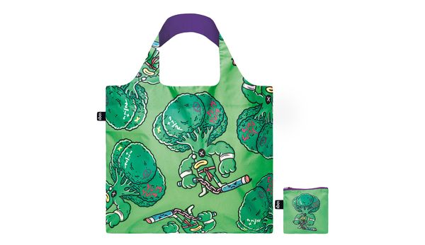 Loqi Loqi Brosmind - Eat your Greens Recycled Bag