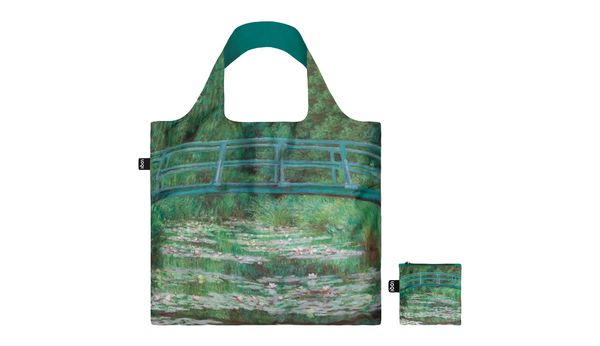 Loqi Loqi Claude Monet - Japanese Footbridge Recycled Bag