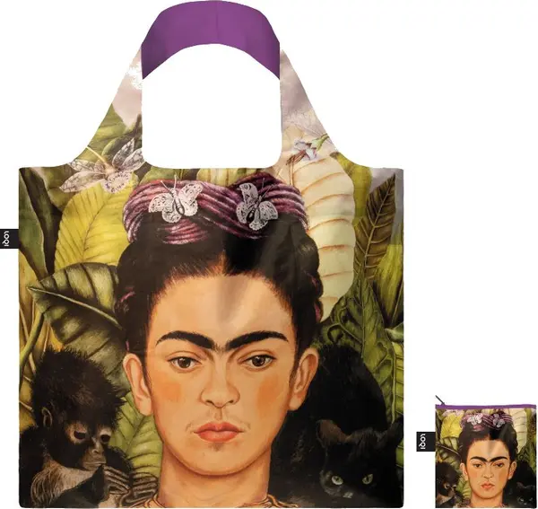 LOQI Loqi FRIDA KAHLO Self Portrait Recycled Bag Unisex - Раници и чанти LOQI - Многоцветен - FK.SP.R-One-size - Size: One size