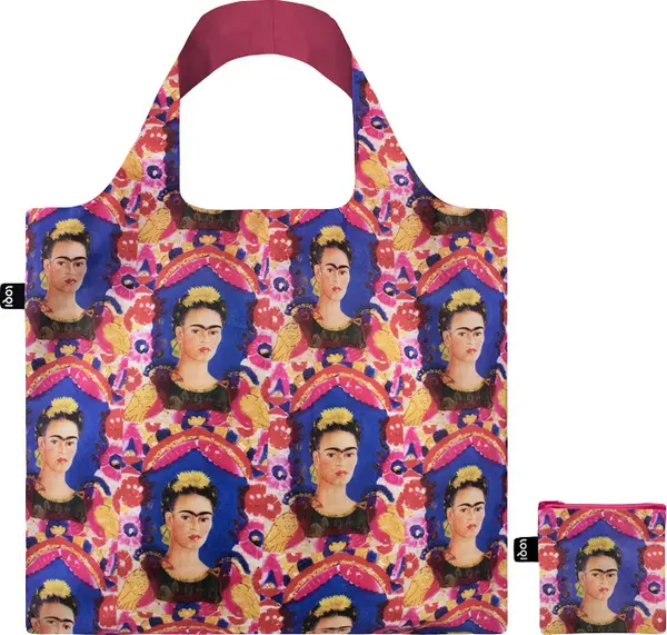 LOQI Loqi FRIDA KAHLO - The Frame (Self-Portrait) Unisex - Раници и чанти LOQI - Многоцветен - FK.TF-One-size - Size: One size
