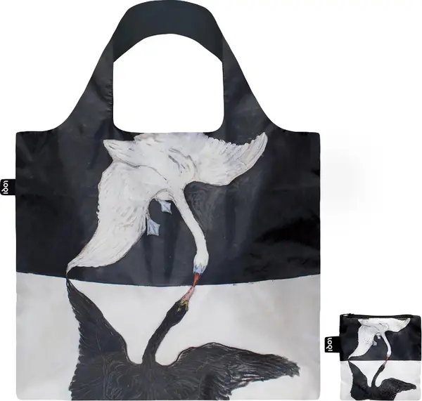 LOQI Loqi Hilma af Klint - The Swan Recycled Bag Unisex - Раници и чанти LOQI - Многоцветен - HK.TS-One-size - Size: One size