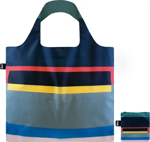 LOQI Loqi Jean Spencer - No Title Recycled Bag Unisex - Раници и чанти LOQI - Многоцветен - JS.NT-One-size - Size: One size