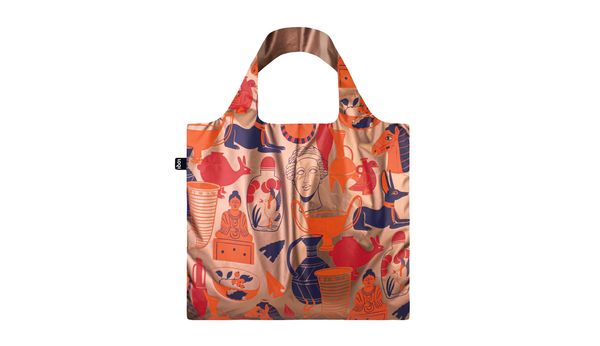 Loqi Loqi Kimberly Carpenter -Ancient Artefacts Metallic Rose Gold Bag