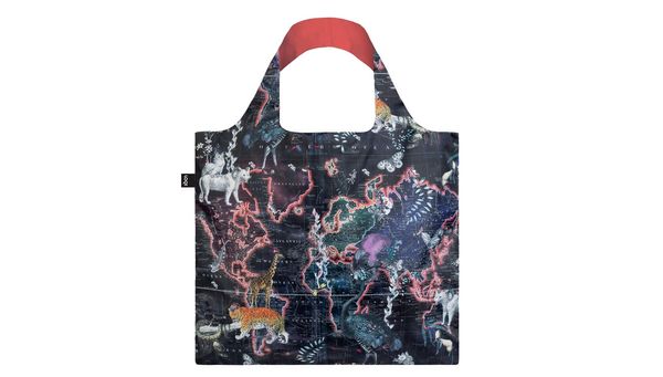 Loqi Loqi KRISTJANA S WILLIAMS INTERIORS World Map Bag