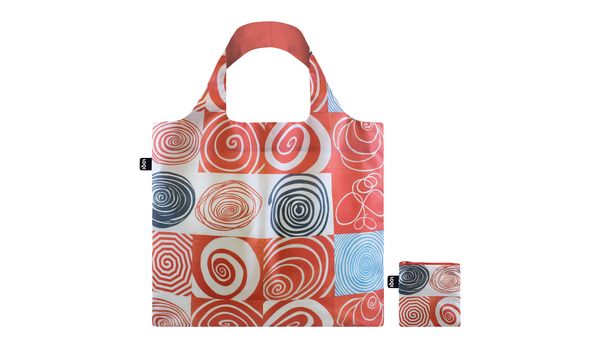 Loqi Loqi Louise Bourgeois - Spiral Grids Recycled Bag