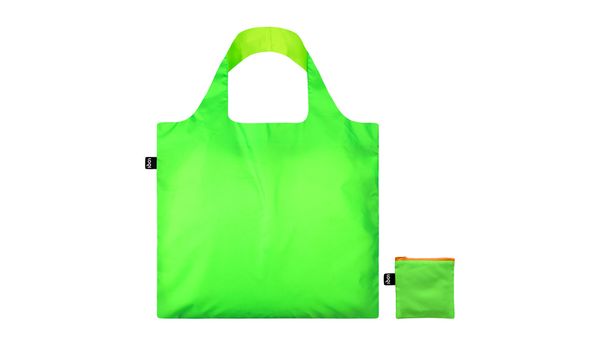 Loqi Loqi Neon Green Recycled Bag