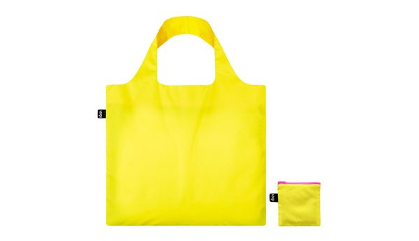 Loqi Loqi Neon Yellow Recycled Bag