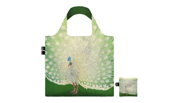Loqi Loqi Ohara Koson - Peacock Recycled Bag