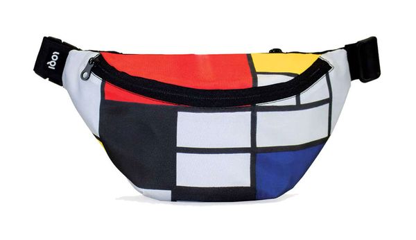 Loqi Loqi PIET MONDRIAN Composition Recycled Bumbag