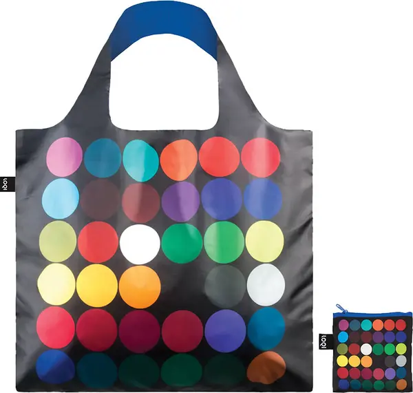 LOQI Loqi POUL GERNES Reflective Dots Bag Unisex - Раници и чанти LOQI - Многоцветен - PG.DO.RE-One-size - Size: One size