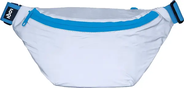LOQI Loqi REFLECTIVE Neon Blue Bumbag Unisex - Раници и чанти LOQI - Бял - BB.RE1-One-size - Size: One size