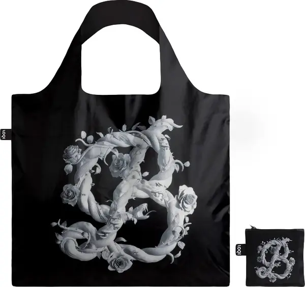 LOQI Loqi SAGMEISTER & WALSH B for Beauty Bag Unisex - Раници и чанти LOQI - Черен - SW.BE-One-size - Size: One size