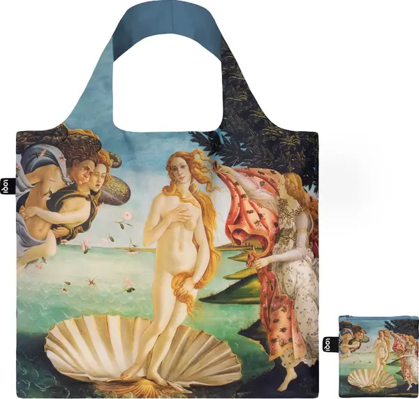 LOQI Loqi Sandro Botticelli The Birth of Venus Recycled Bag Unisex - Раници и чанти LOQI - Многоцветен - SB.BV-One-size - Size: One size