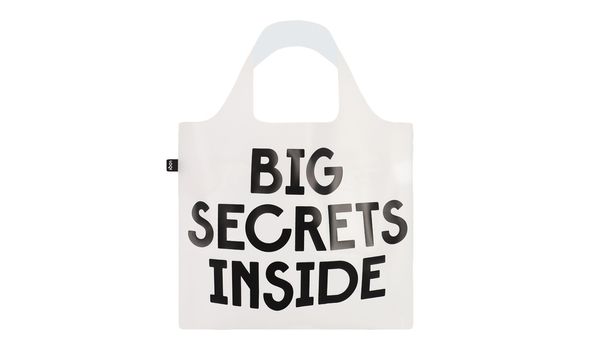 Loqi LOQI - Snask - Transparent Secret and Classified Bag