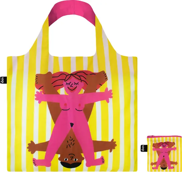 LOQI Loqi Star Cachete Jack - Couples Recycled Bag Unisex - Раници и чанти LOQI - Многоцветен - CJ.SC-One-size - Size: One size