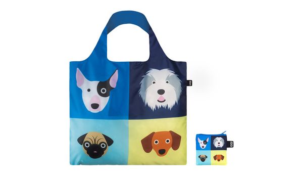 Loqi Loqi STEPHEN CHEETHAM Dogs Recycled Bag