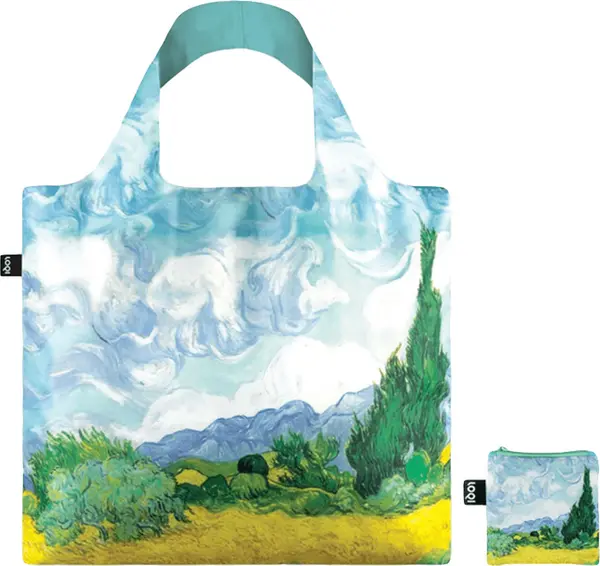 LOQI LOQI VINCENT VAN GOGH - A wheat field Recycled Bag Unisex - Раници и чанти LOQI - Многоцветен - VG.WH.R-One-size - Size: One size
