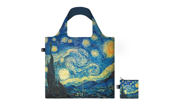 Loqi LOQI - VINCENT VAN GOGH - The Starry Night Recycled Bag