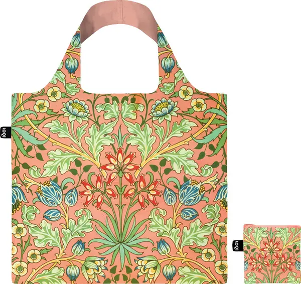 LOQI Loqi William Morris - Hyacinth Recycled Bag Unisex - Раници и чанти LOQI - Многоцветен - WM.HY-One-size - Size: One size