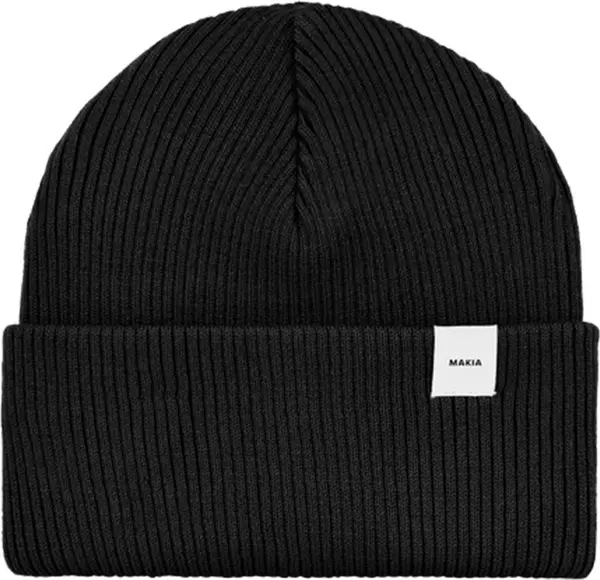 Makia Makia Beanie Unisex - Чапки Makia - Черен - U82055_999-One-size - Size: One size