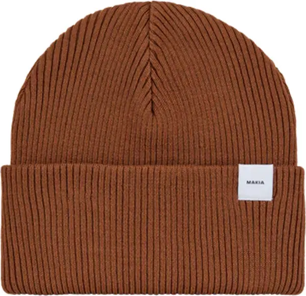Makia Makia Beanie Unisex - Чапки Makia - Кафяв - U82055_169-One-size - Size: One size