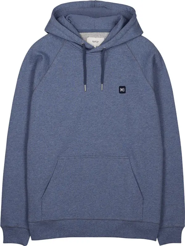 Makia Makia Bolton Hooded Sweatshirt M Мъже - Суитшърти и блузи с качулка Makia - Син - M40085_636-L - Size: L