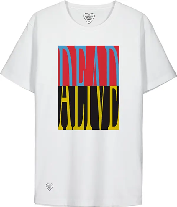 Makia Makia Deadalive T-Shirt W Жени - Тениски Makia - Бял - M21182_001-S - Size: S
