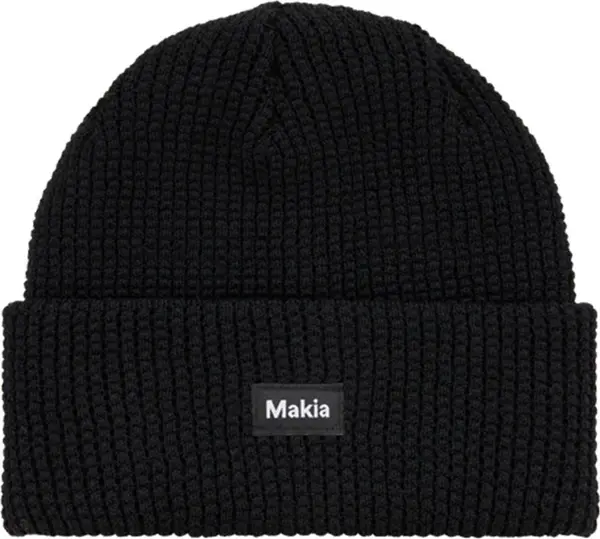 Makia Makia Enso Beanie Unisex - Чапки Makia - Черен - U82156_999-One-size - Size: One size