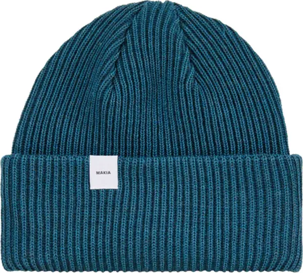 Makia Makia Merino Beanie Unisex - Чапки Makia - Син - U82052_663-One-size - Size: One size