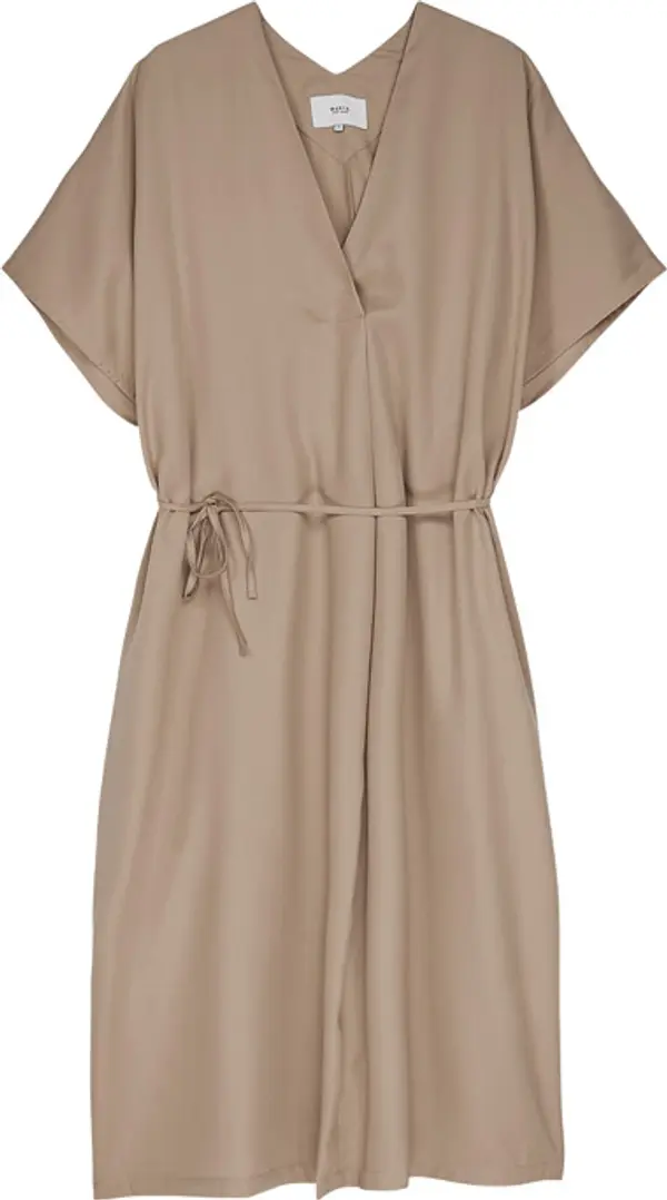 Makia Makia Mila Kaftan Dress W Жени - рокля Makia - Светло кафяв - W75034_126-M - Size: M