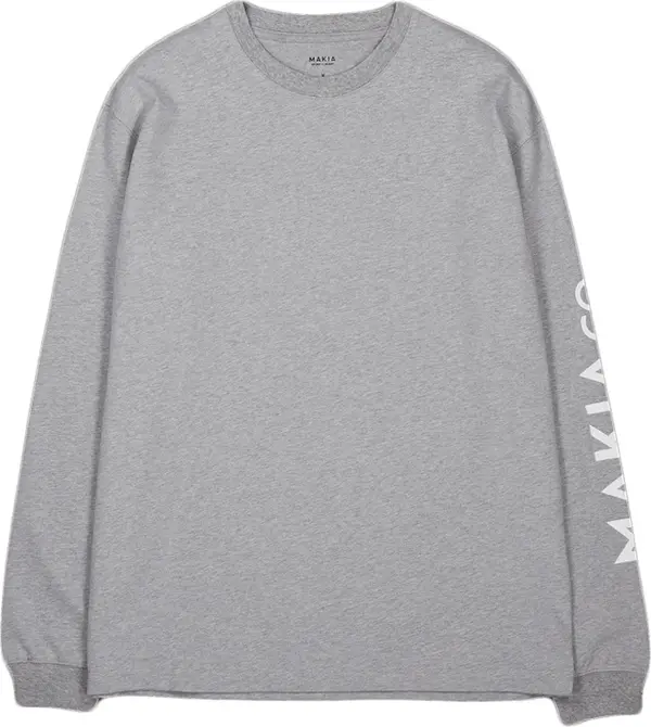 Makia Makia Nuuk Long Sleeve M Мъже - Суитшърти и блузи с качулка Makia - Сив - M22095_923-XL - Size: XL