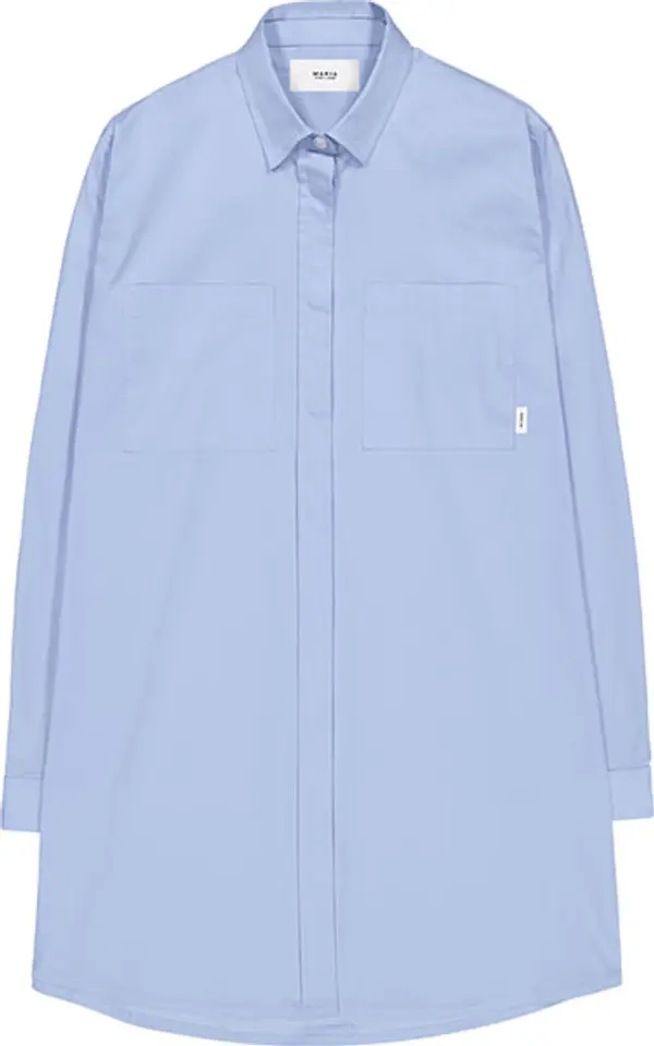 Makia Makia Office Shirt W Жени - Риза Makia - Син - W60008_621-L - Size: L