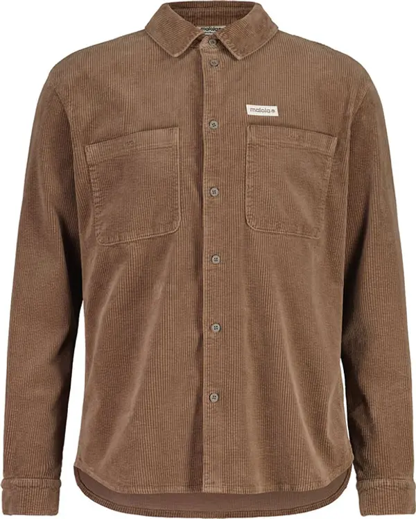 Maloja Maloja BariM. Мъже - Риза Maloja - Кафяв - 40517-1-8990-M - Size: M
