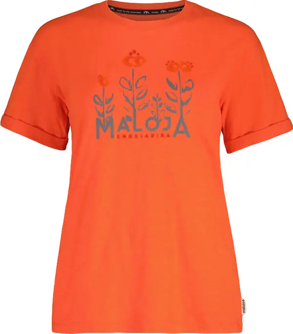 Maloja Maloja Cauria W Жени - Тениски Maloja - Червен - 33417-1-8046-S - Size: S