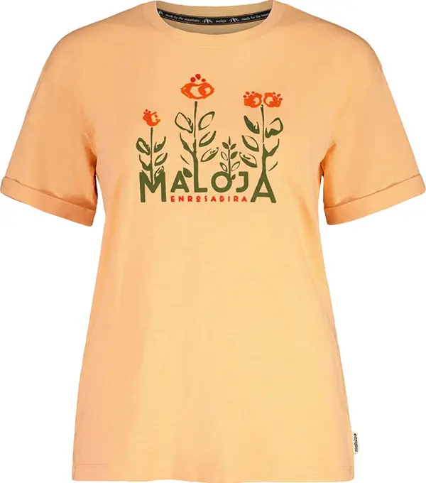 Maloja Maloja Cauria W Жени - Тениски Maloja - Оранжев - 33417-1-8584-XS - Size: XS
