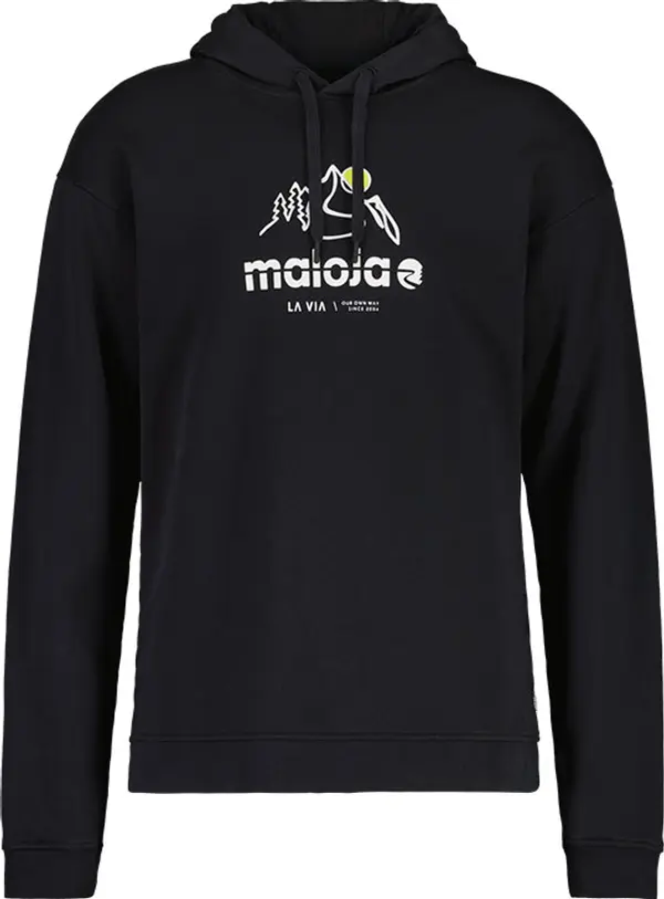 Maloja Maloja DroM. Мъже - Суитшърти и блузи с качулка Maloja - Черен - 39530-1-8833-S - Size: S