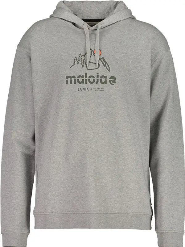 Maloja Maloja DroM. Мъже - Суитшърти и блузи с качулка Maloja - Сив - 39530-1-0114-XL - Size: XL