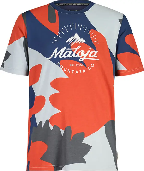 Maloja Maloja Dürrnstein M Мъже - Тениски Maloja - Червен - 33513-1-8613-S - Size: S