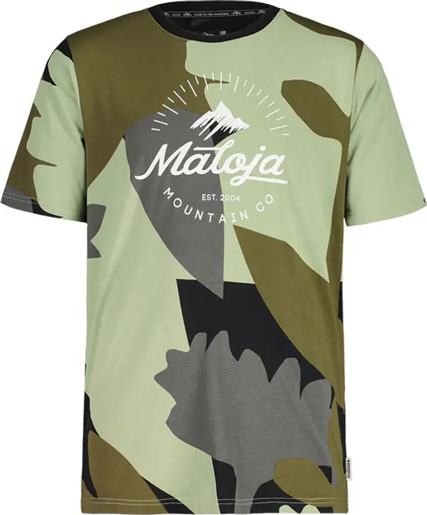 Maloja Maloja Dürrnstein M Мъже - Тениски Maloja - Зелен - 33513-1-8630-M - Size: M