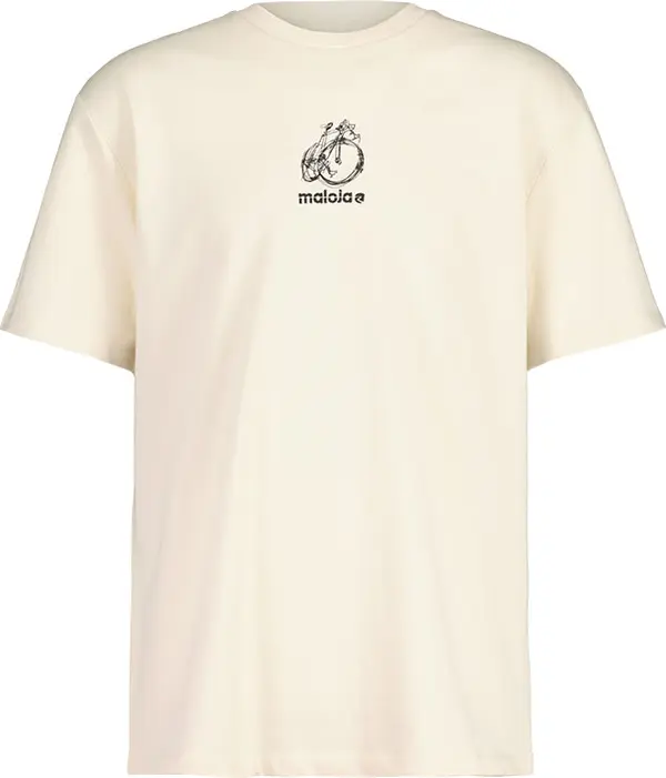 Maloja Maloja EdoloM. Мъже - Тениски Maloja - Бял - 39501-1-1132-S - Size: S