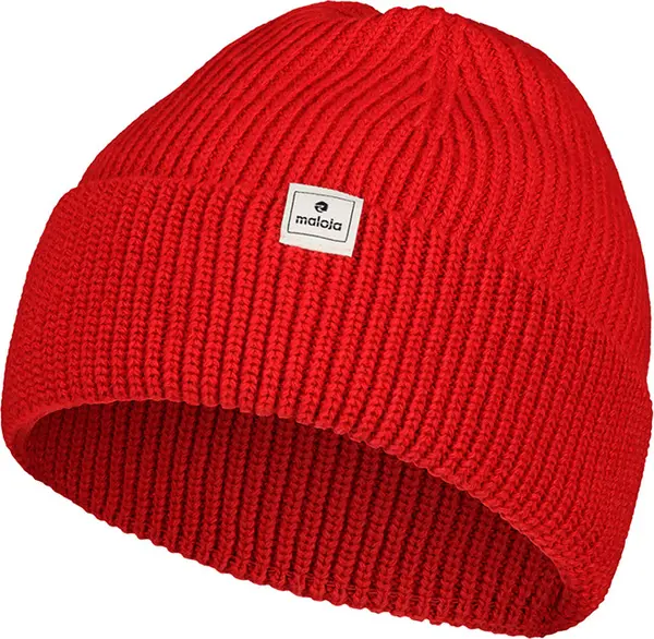 Maloja Maloja Giardini Unisex - Чапки Maloja - Червен - 34609-1-8669-One-size - Size: One size