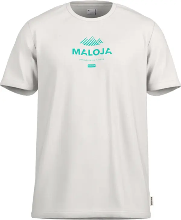 Maloja Maloja HomadM. Мъже - Тениски Maloja - Бял - 41505-1-1148-M - Size: M