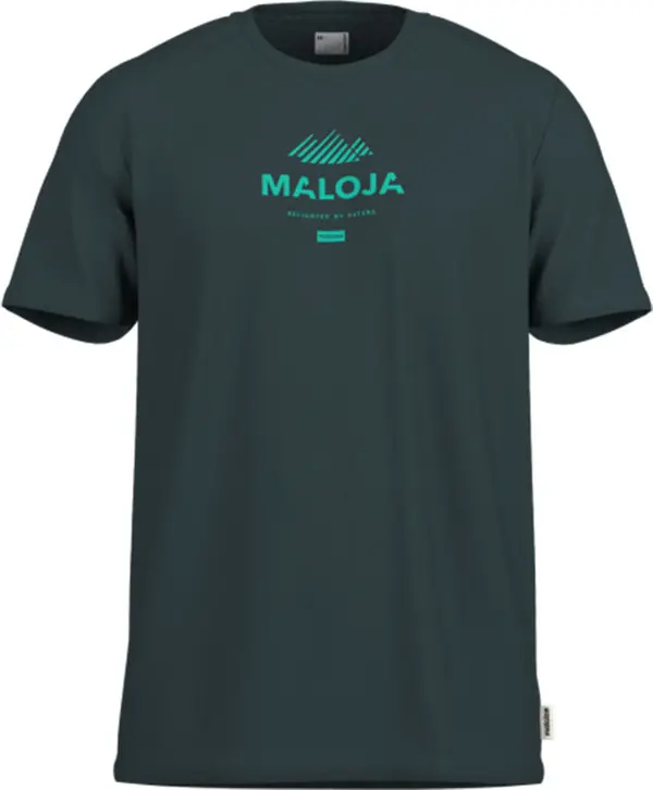Maloja Maloja HomadM. Мъже - Тениски Maloja - Зелен - 41505-1-1226-M - Size: M